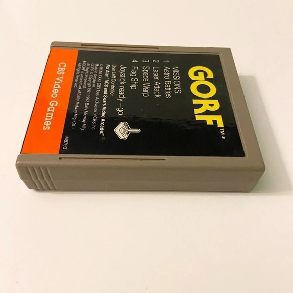 Vintage 1982 Gorf Atari 2600 Game CBS Video Game - Picture 4 of 10